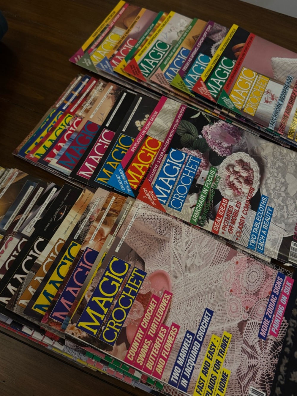 1995-1994 Magic Crochet Magazine Lot - 800+ VTG Patterns - Picture 2 of 8